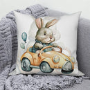 Axyaa Animal Print Decorative Pillowcase for Home Decor.