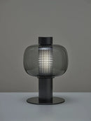 Axya Glass Table Lamp: Modern Light Luxury Bedroom Bedside Table Light.