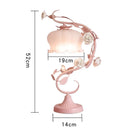 Axyaa Rose Flowers Table Lamp Modern Standing Desk Light for Home Decor