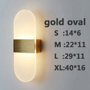 Axyaa LED Acrylic Wall Lamp Minimalist Modern Home Decor Lighting