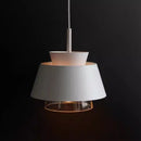 Axyaa Nordic Iron Glass Pendant Lights for Kitchen Living Room Bedroom LED Hanging Lamps