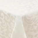 Axyaa Jacquard Dyeing Rectangle Tablecloth - Stain-Resistant Polyester for Home and Events