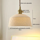 Axyaa Modern LED Pendant Light with Knob Switch for Bedroom, Living Room & Corridor