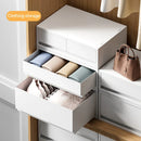 Axyaa 6-Tier Desk Organizer with Drawers - Office and Cosmetic Storage