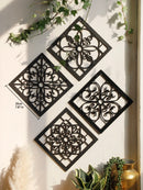 Hollow Out Wood Wall Hanging Decor Set by Axyaa - Home Crafts & Art Decoration