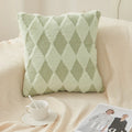 Axyaa Rabbit Hair Pillowcase: Prismatic Decor Sofa Throw Cushion Cover
