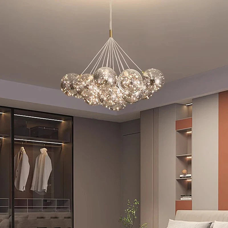 AXYAA Modern LED Pendant Light for Living & Dining Room Chandeliers & Indoor Lighting