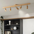 Axya Nordic Wooden LED Ceiling Spotlight for Home Decor