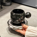 Axyaa Meteorite Ceramic Coffee Cup 300ml Mug Breakfast Dish Tableware Home Utensils