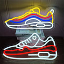 Axyaa Neon Light Sports Shoe Sneakers Decorative Sign for Bedroom & Stores