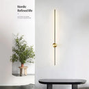 Axyaa Dimmable LED Wall Lamp Remote Control Nordic Style Sconce for Home Decor