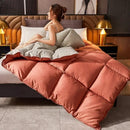Axyaa Winter Down Comforter - Double/Single Size Warm Quilted Bedding
