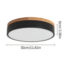 Axyaa Wooden LED Ceiling Light Chandelier Pendant for Modern Home Lighting