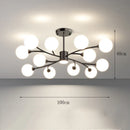 Axyaa Elegant Dining Room Chandelier Pendant Lights Ceiling Lamps for Indoor Lighting