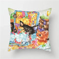 Axyaa Animals Polyester Cushion Cover for Home Sofa Decor - Farm Life Views Pillowcase