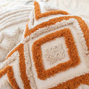 Axyaa Bohemian Tufted Embroidered Fringe Pillow Case for Light Luxury Living Room Sofa