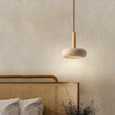 Axyaa Travertine Stone Pendant Chandelier Light for Bedroom, Dining, Kitchen