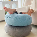 Axyaa Linen Seat Cushion: Thick Meditation Office Tatami Fart Cushion