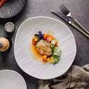 Axyaa Water Ripple Ceramic Plate - Restaurant Tableware