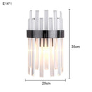 Axyaa Crystal Wall Lamp: Elegant Lighting for Living Room, Bedroom, and More