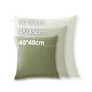 Axyaa Cotton Linen Pillow Cover Set for Home, Sofa & Car