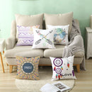 Axyaa Feather Dream Catcher Pillowcase - Nordic Color Sofa Cushion Cover
