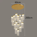 Axyaa LED Pendant Light for Living Room Staircase Chandeliers Modern Home Decor