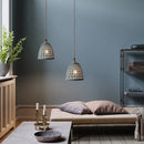 Axyaa Ceramic LED Pendant Lights: Modern Nordic Copper Hanging Lamp for Indoor Home Lighting