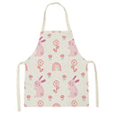Axyaa Cute Kitten Kitchen Apron for Women and Kids