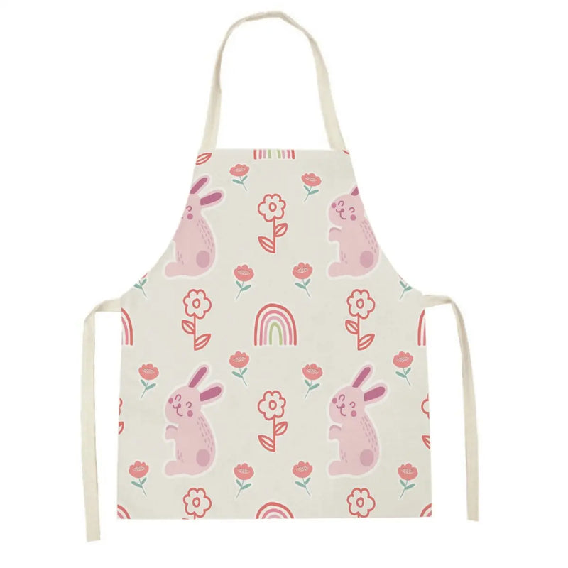Axyaa Cute Kitten Kitchen Apron for Women and Kids
