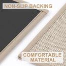 Axyaa Indoor Rubber Backing Door Mat 24x47, Absorbent & Non-Slip Low-Profile Entrance Mat
