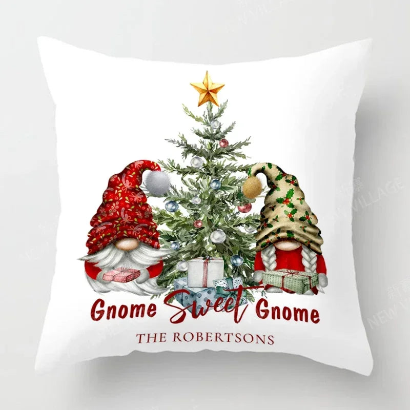 Axyaa Christmas Series Pillowcases for Festive Home Decor 40x40 50x50 60x60 35x35