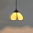 Axyaa European Stained Glass Pendant Chandelier Light Fixture Home Decor