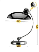Axyaa Bauhaus Desk Lamp - Vintage Bedroom Study Reading Nordic Retro Style