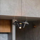 Axyaa Nordic Pendant Light: Minimalist Industrial Style Spotlight for Living Room & Dining Room