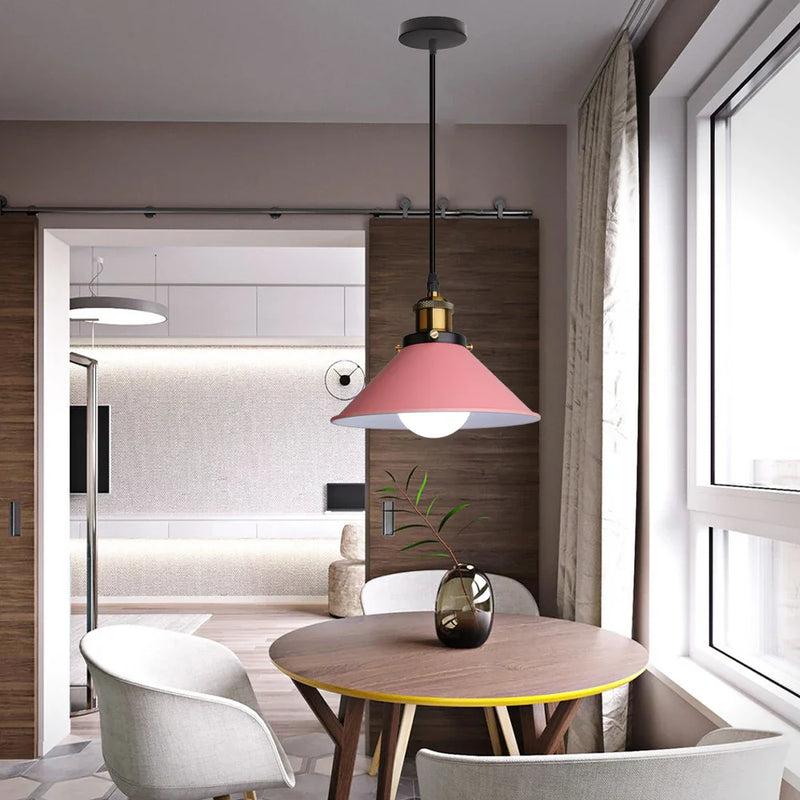 Axyaa Retro Chandelier Pendant Light for Living Room Ceiling - Industrial Style