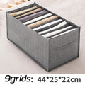 Axyaa Denim Storage Box Drawer Organizer System for Closet Clothing Cabinet