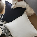 Axyaa Linen Fringed Cushion Cover for Home Decor on Bed Sofa Couch