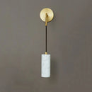Axyaa Deluxe Marble Wall Lamp, LED Lights, Nordic Style for Home Decoration