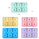 Axyaa Silicone Donut Baking Pan for Cake, Bread, Pastry, Desserts