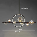 Axyaa Nordic Dining Room Pendant Light Chandelier for Indoor Living Room Lighting