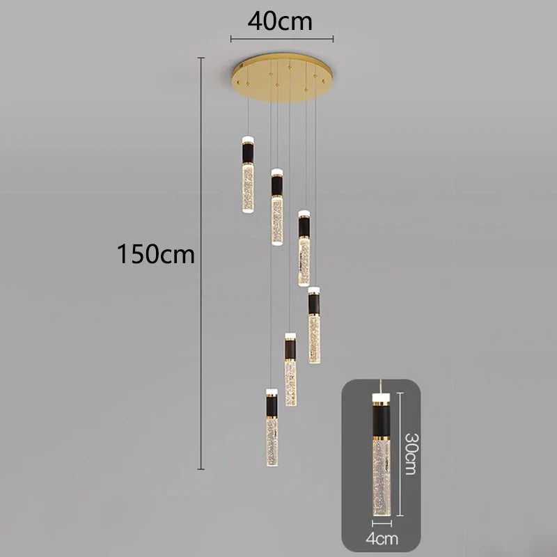 Axyaa Nordic Pendant Chandelier for Dining Room and Living Room
