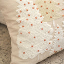Axyaa Christmas Elk Embroidery Pillowcase Set - Festive Home Sofa Decor