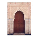Axyaa Moroccan & Indian Door Wall Art Canvas Painting Print Home Decor