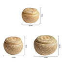 Axyaa Double Layer Bamboo Fruit Storage Basket