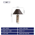 Axyaa Marble Stone Table Lamp LED for Modern Home Decor