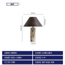 Axyaa Marble Stone Table Lamp LED for Modern Home Decor