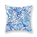 Geometric Mandala Flower Print Pillowcase for Home Decor by Axyaa