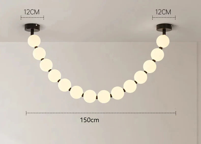 Axyaa Nordic Style Ceiling Lamps for Living Room & Staircase - Indoor Lighting