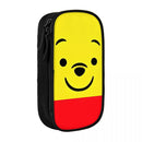 Axyaa Pooh Pencil Case: Large Storage Box for School Supplies